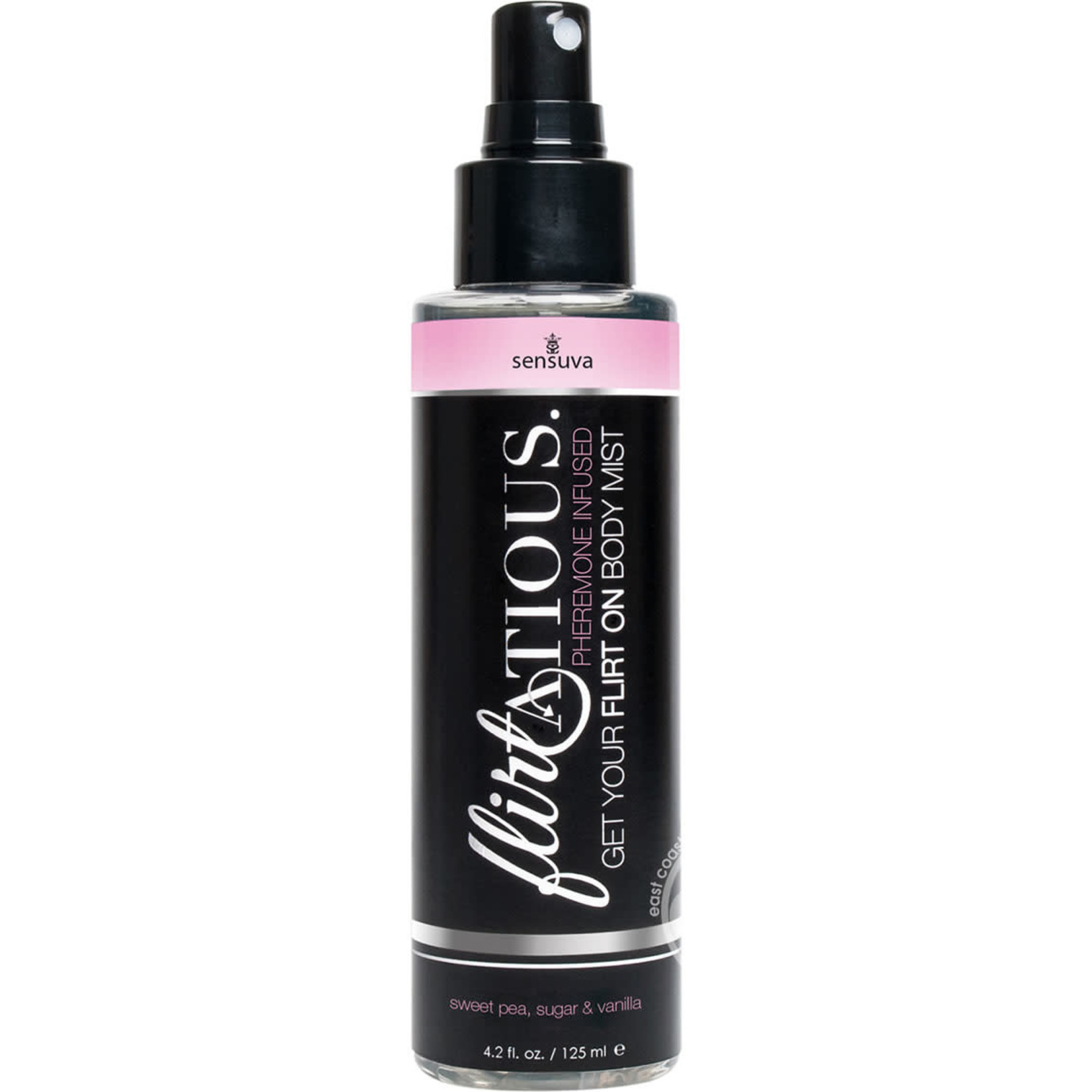 Flirtatious Vanilla, Sugar, & Sweet Pea Body Mist 4.2 fl.oz. Bottle