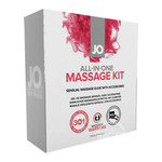 JO All-In-One Massage 3 in 1 Warming Kit