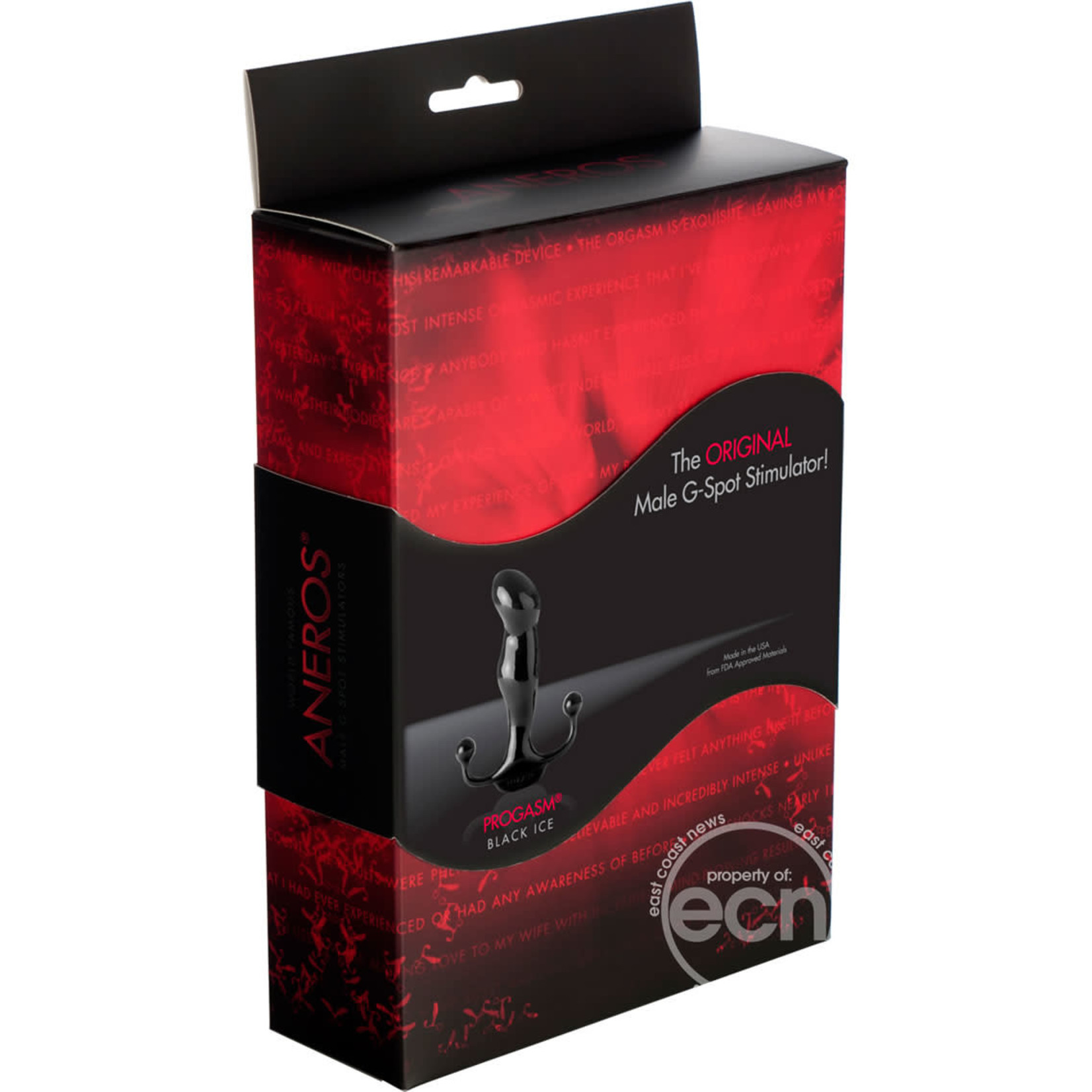 Progasm Black Ice Male G-Spot Stimulator Black