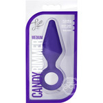 Luxe Candy Rimmer Silicone Butt Plug - Small - Purple