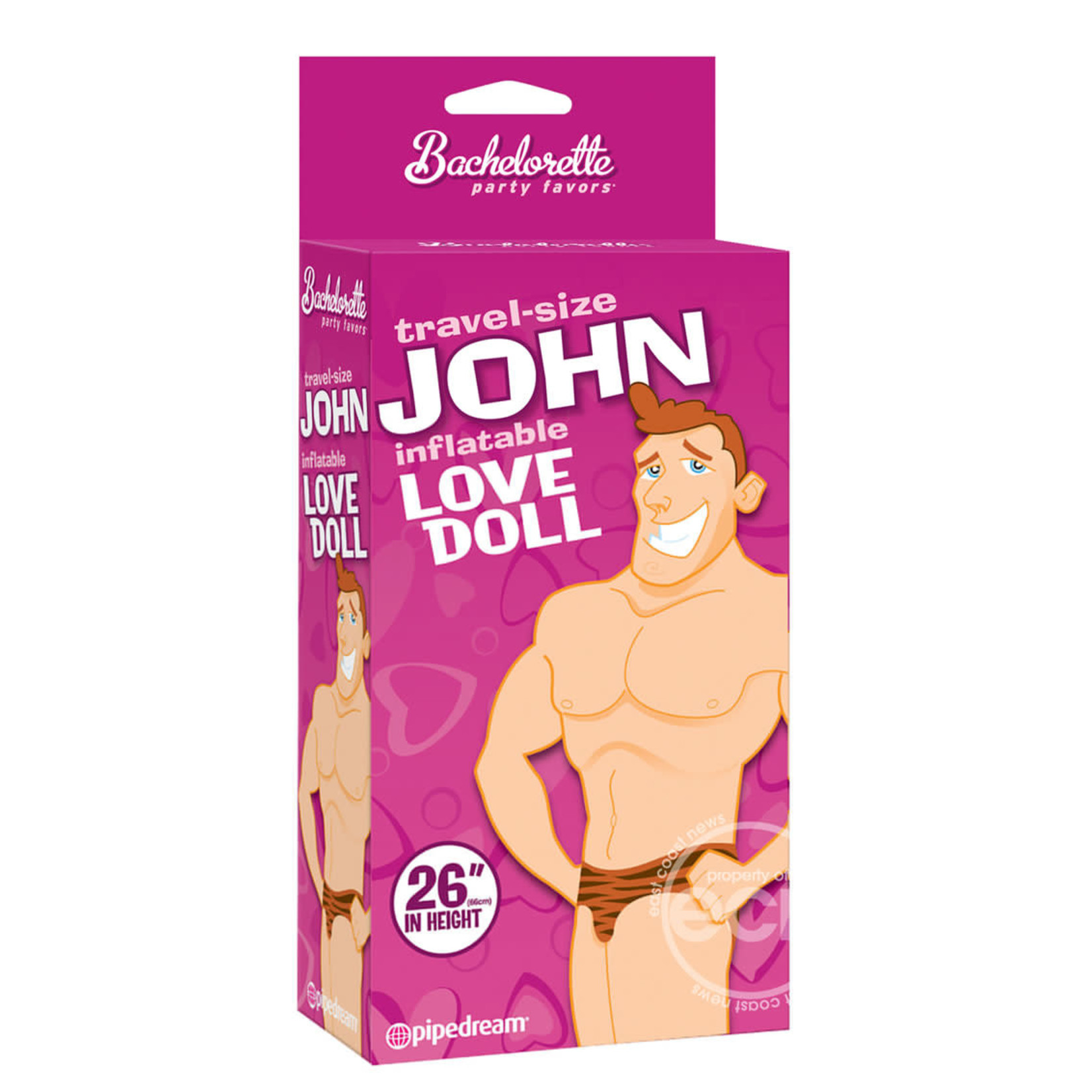 Bachelorette Party Favors Travel Size John Blow Up Doll