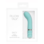 Pillow Talk Racy Mini Massager-Teal 5"