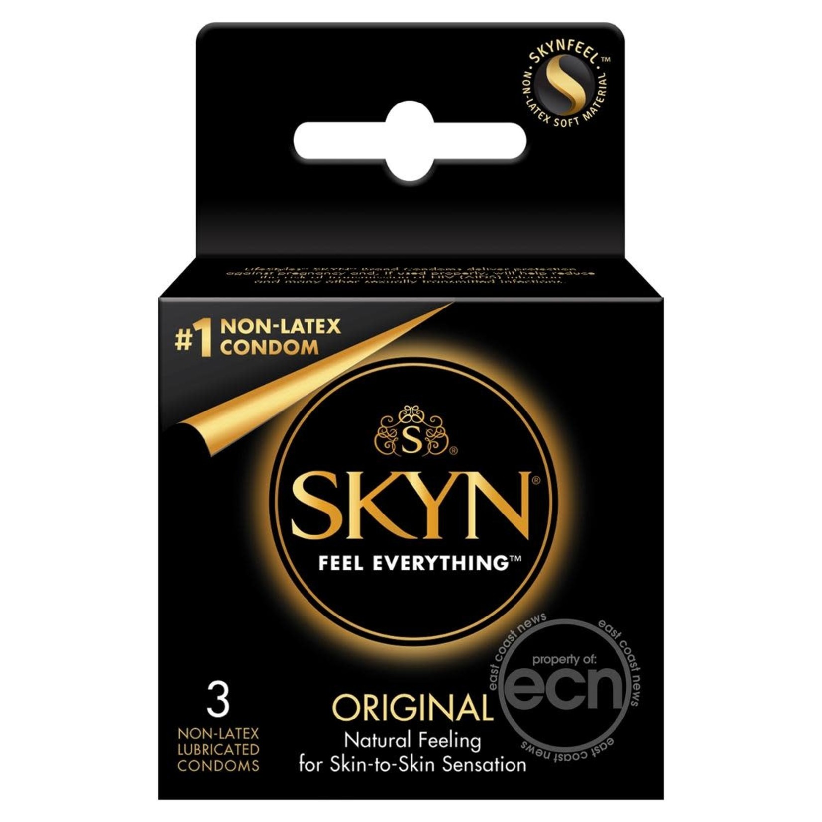 Lifestyles Skyn Original Non Latex Lubricated Condoms 3-Pack