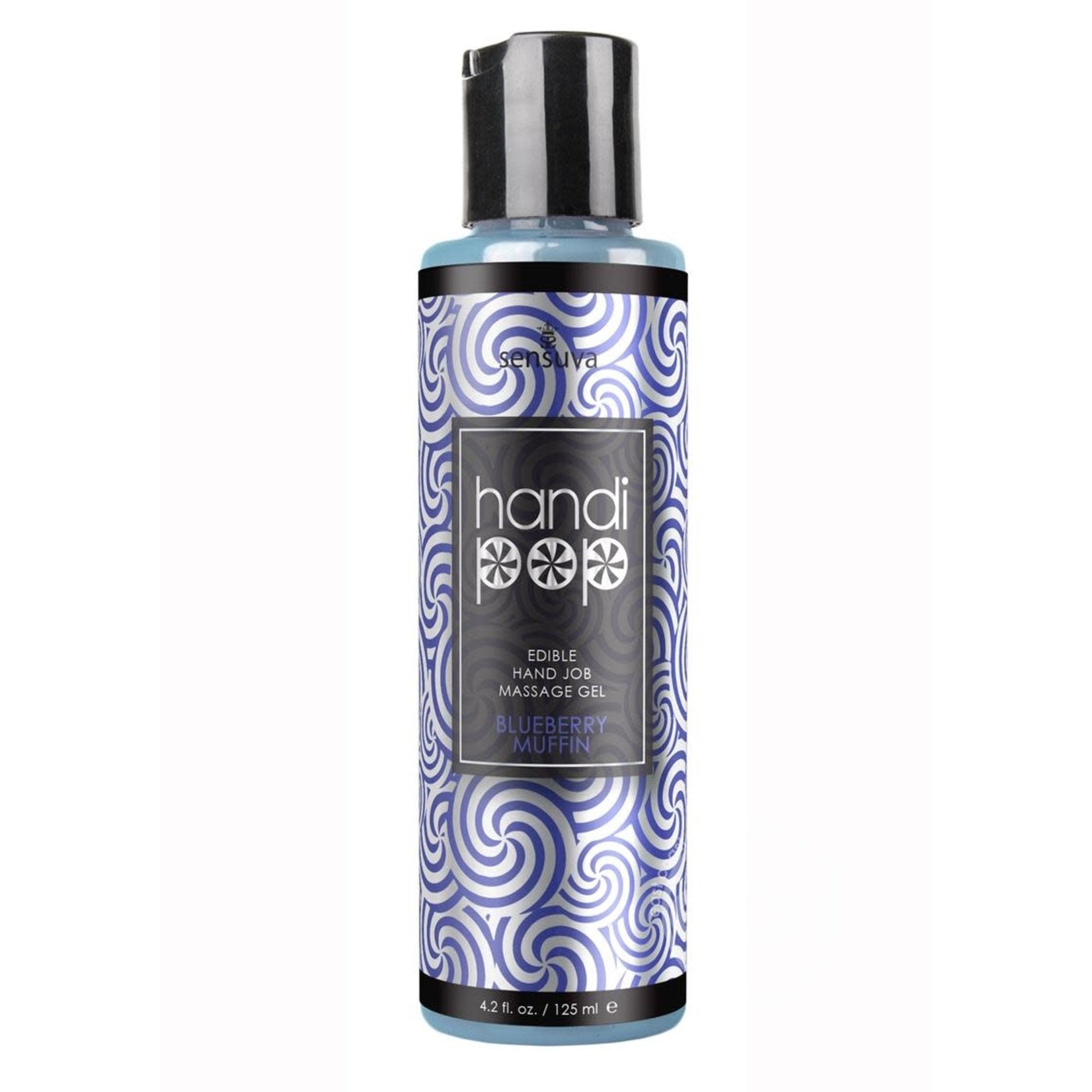 HandiPop Edible Handjob Massage Gel Blueberry Muffin 4.2oz