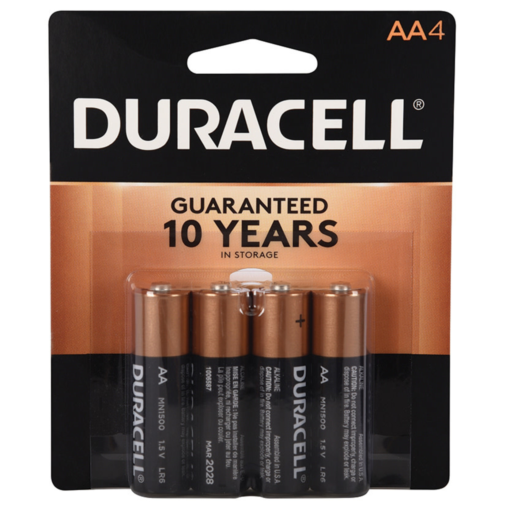 Duracell Batteries AA (4pk)