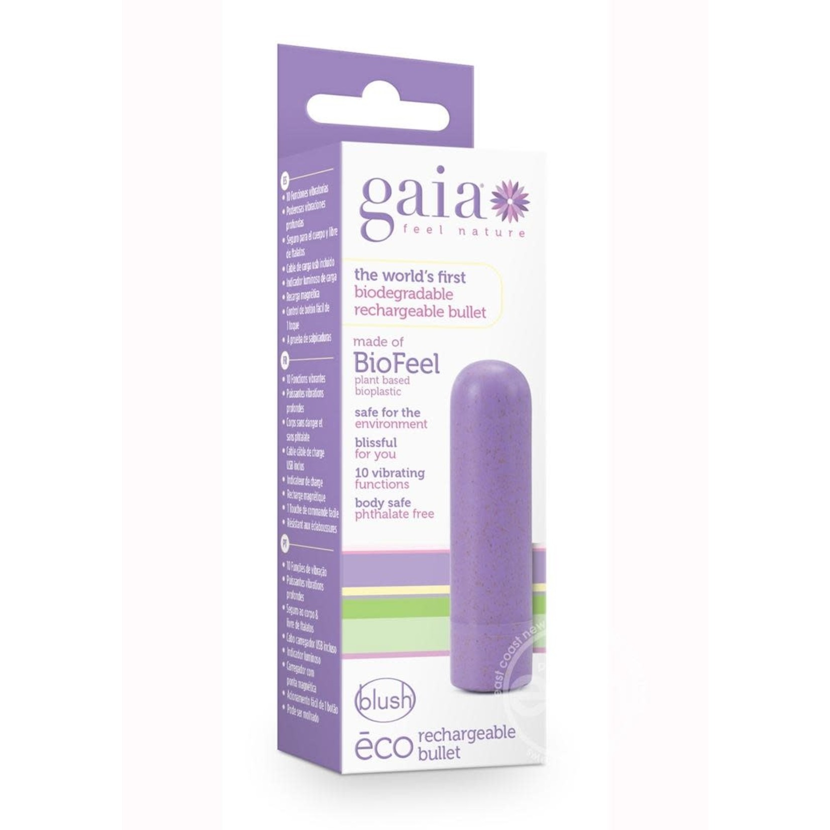 Gaia Eco Rechargeable Bullet - Lilac