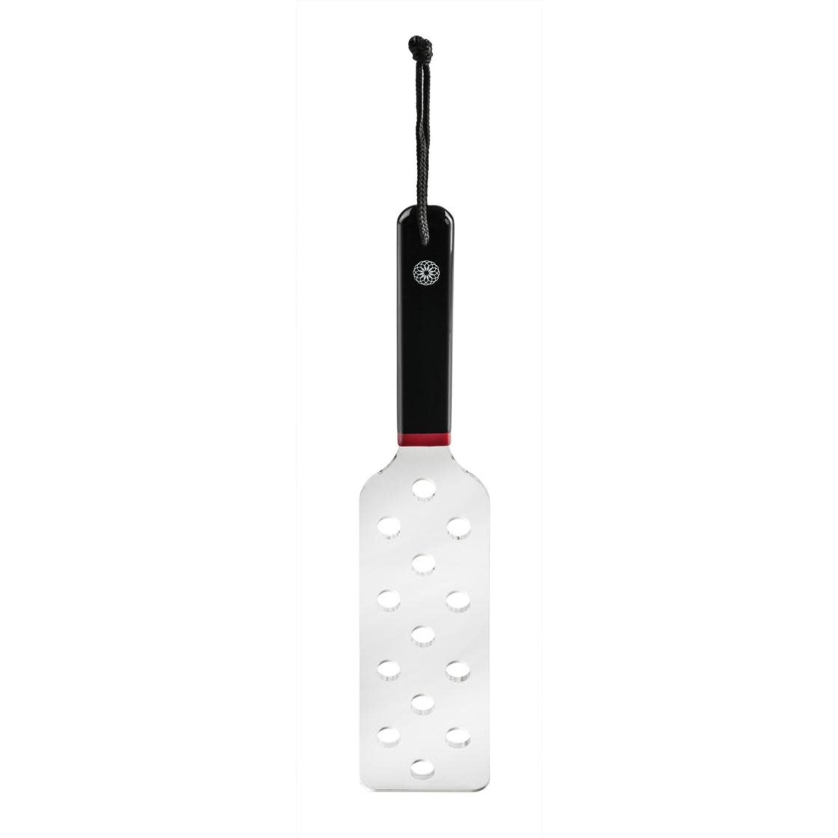 Saffron Acrylic Spanker - Clear/Black