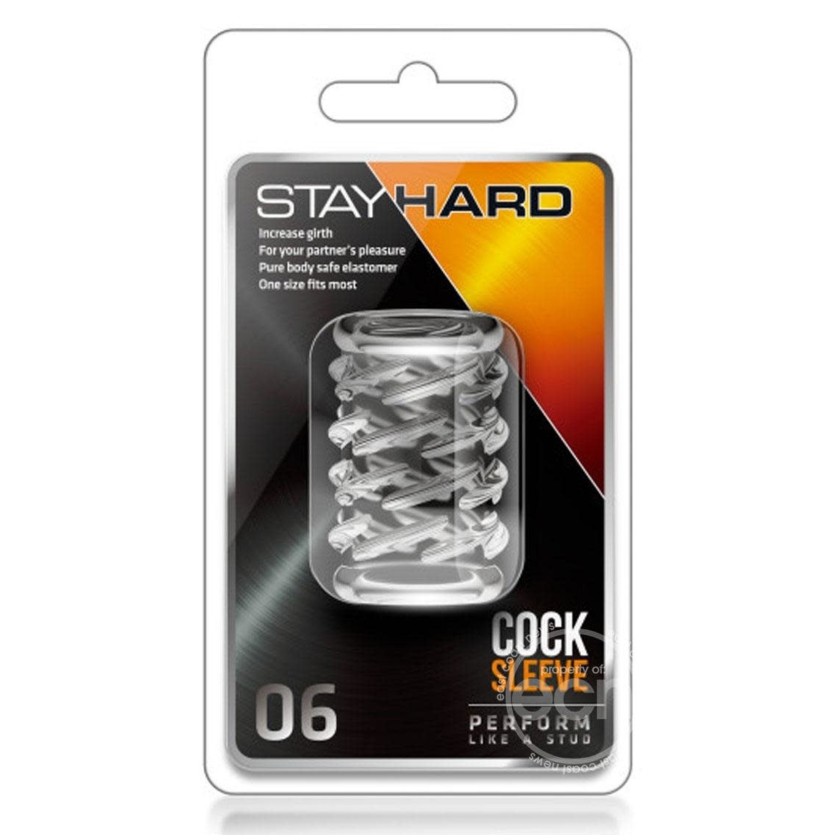 Stay Hard Cock Sleeve 06 - Clear