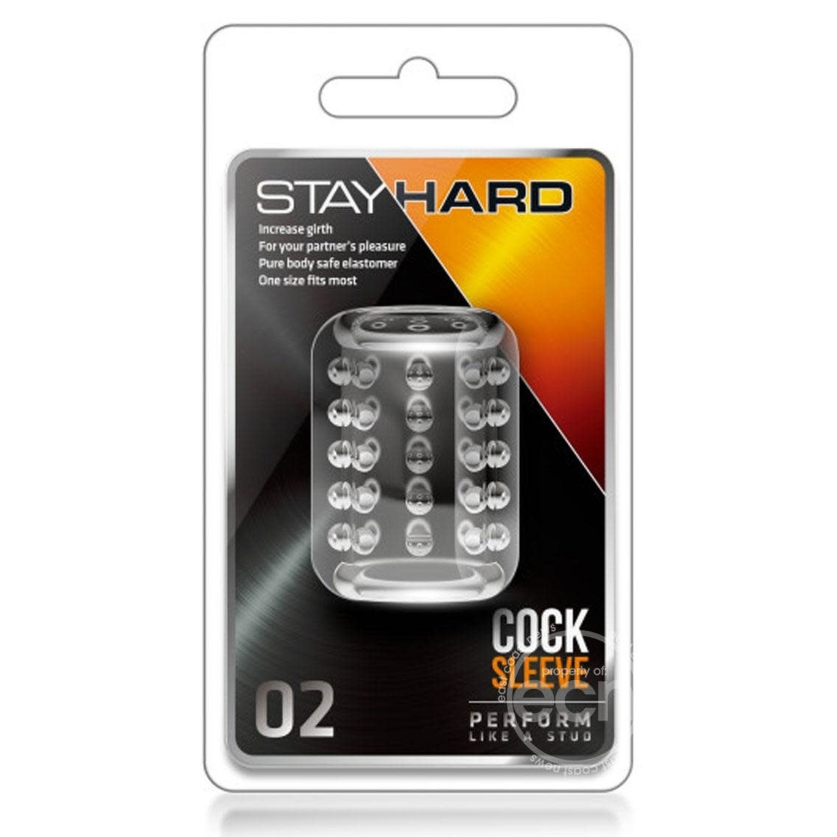 Stay Hard Cock Sleeve 02 - Clear