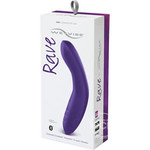 We-Vibe Rave Rechargeable Silicone G-Spot Vibrator - Purple