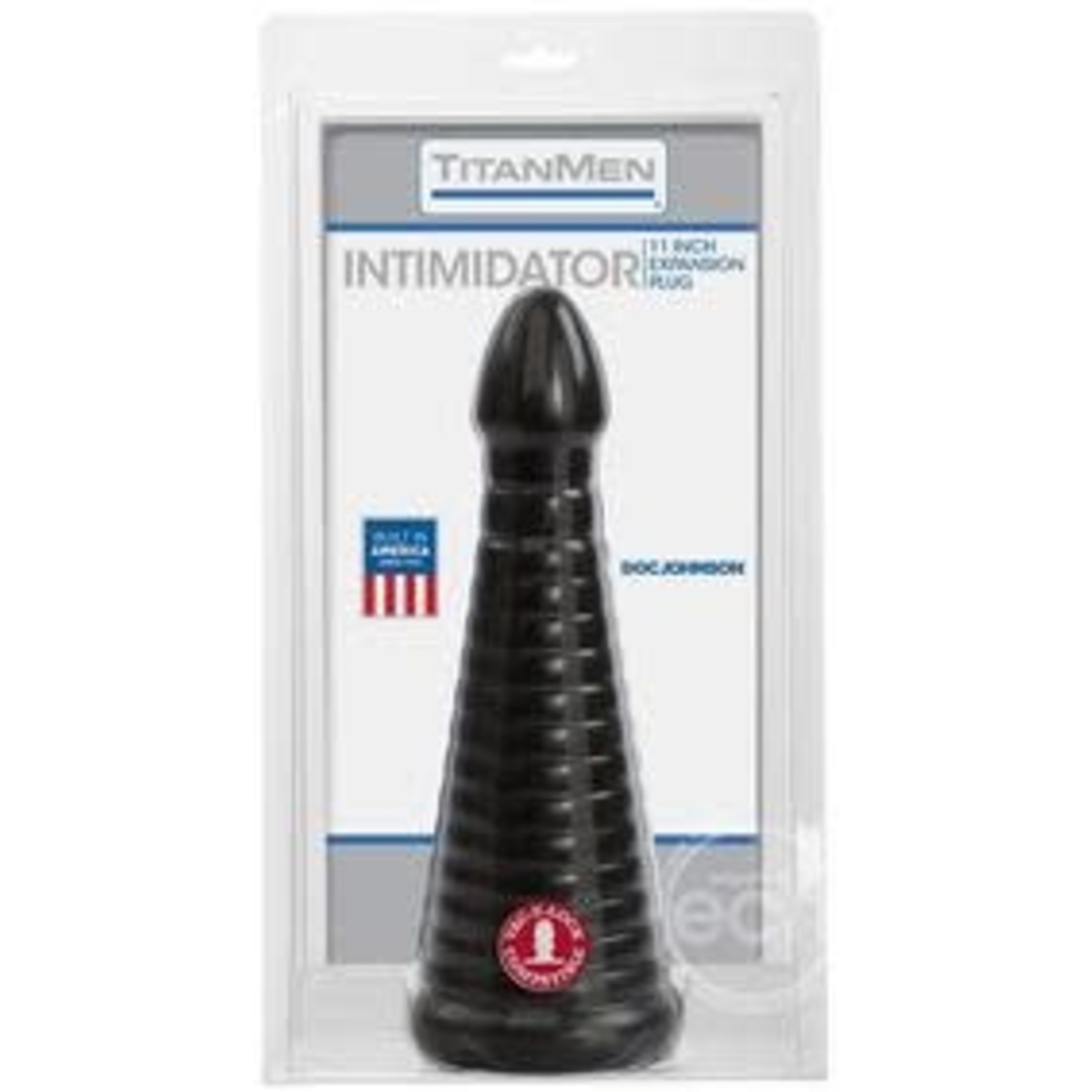 TitanMen Intimidator Expansion Anal Plug 11in - Black