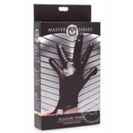 Master Series Pleasure Poker Textured Glove - Black