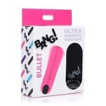 Bang! Vibrating Bullet with Remote Control - Pink