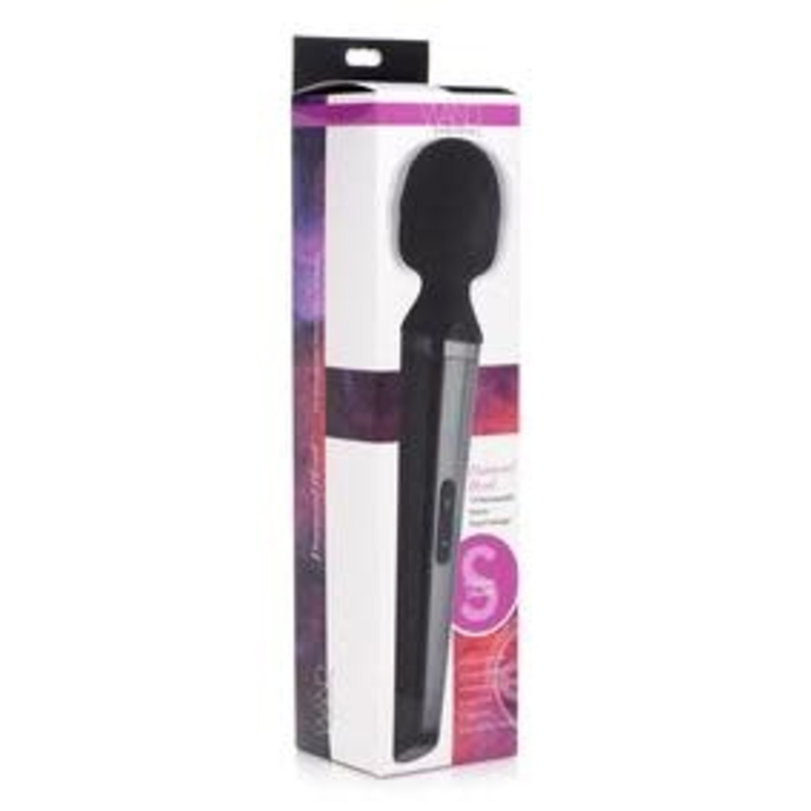 Wand Essentials Diamond Head Rechargeable Silicone Wand Massager