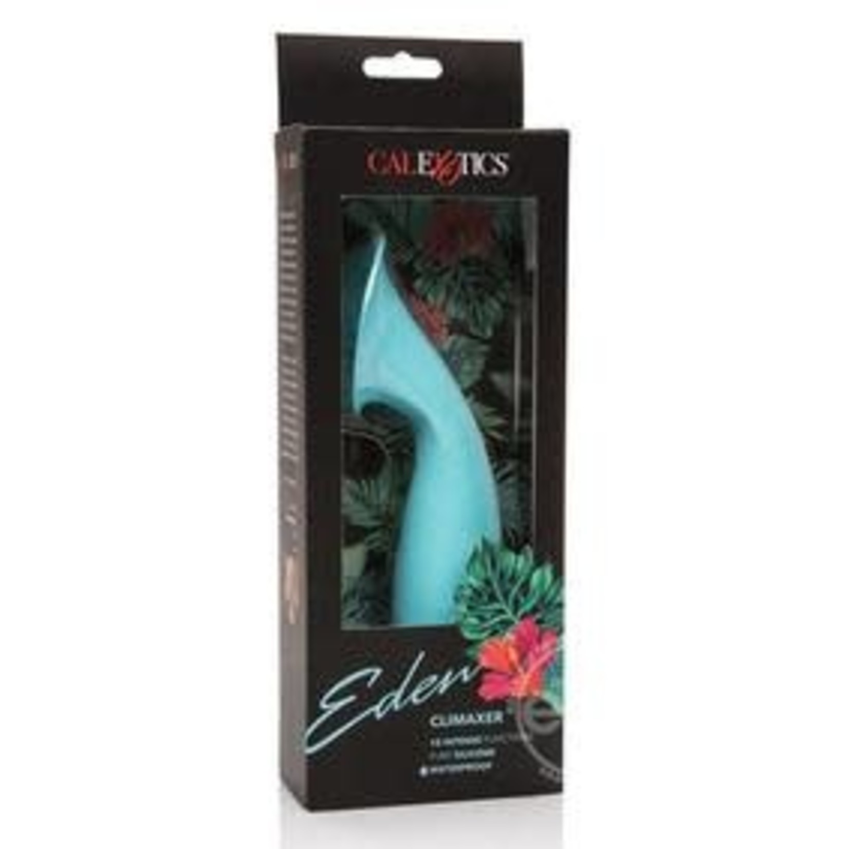 Eden Climaxer Silicone Clitoral Vibe Waterproof Blue 6.25 Inch