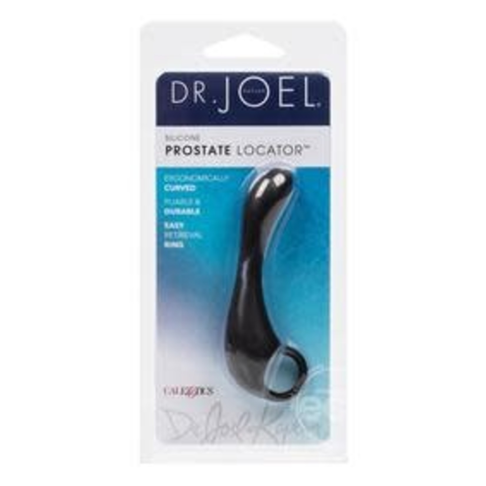 Dr. Joel Kaplan Silicone Prostate Locator Prostate Stimulator - Black