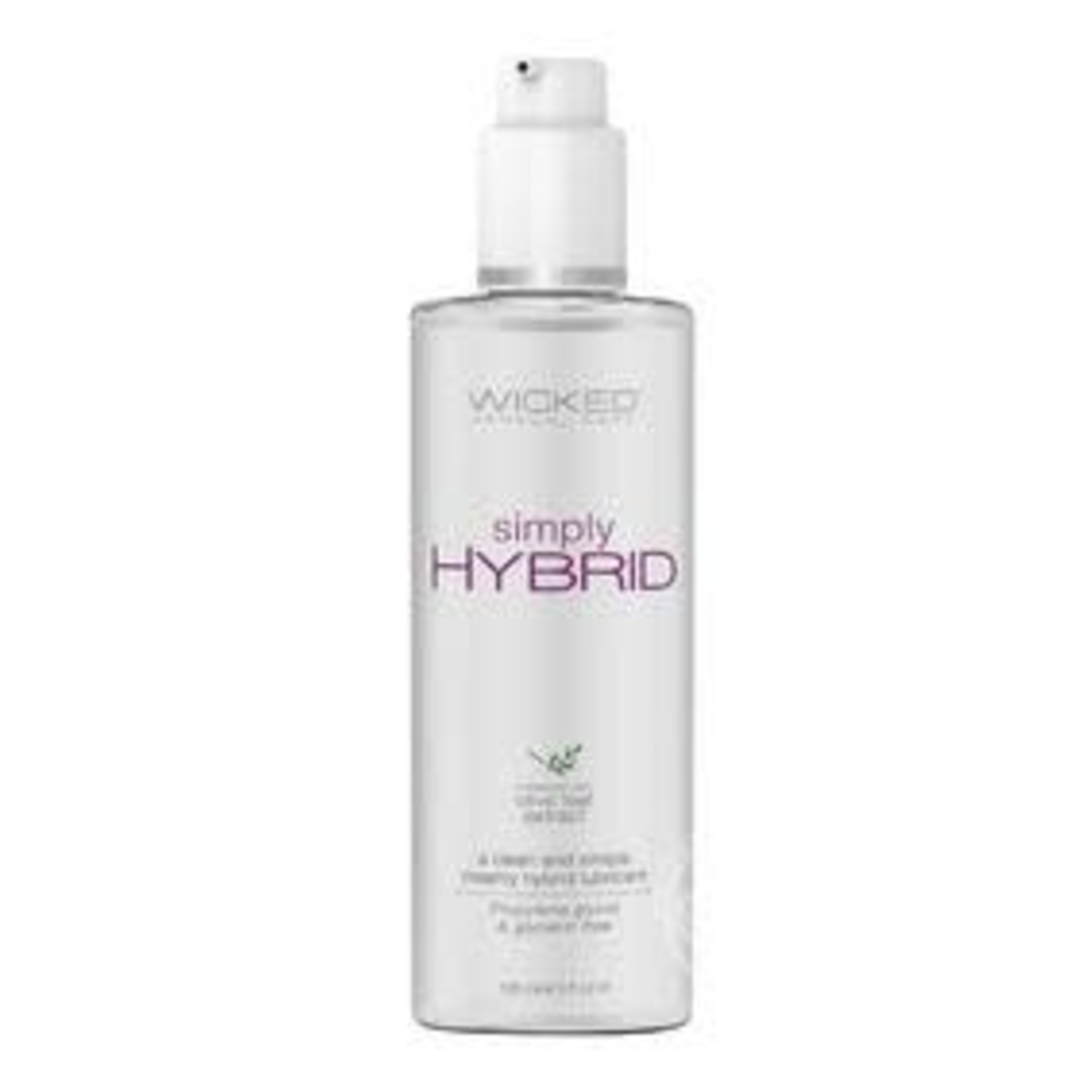 Wicked Simply Hybrid Lubricant With Olive Leaf Extract 4oz