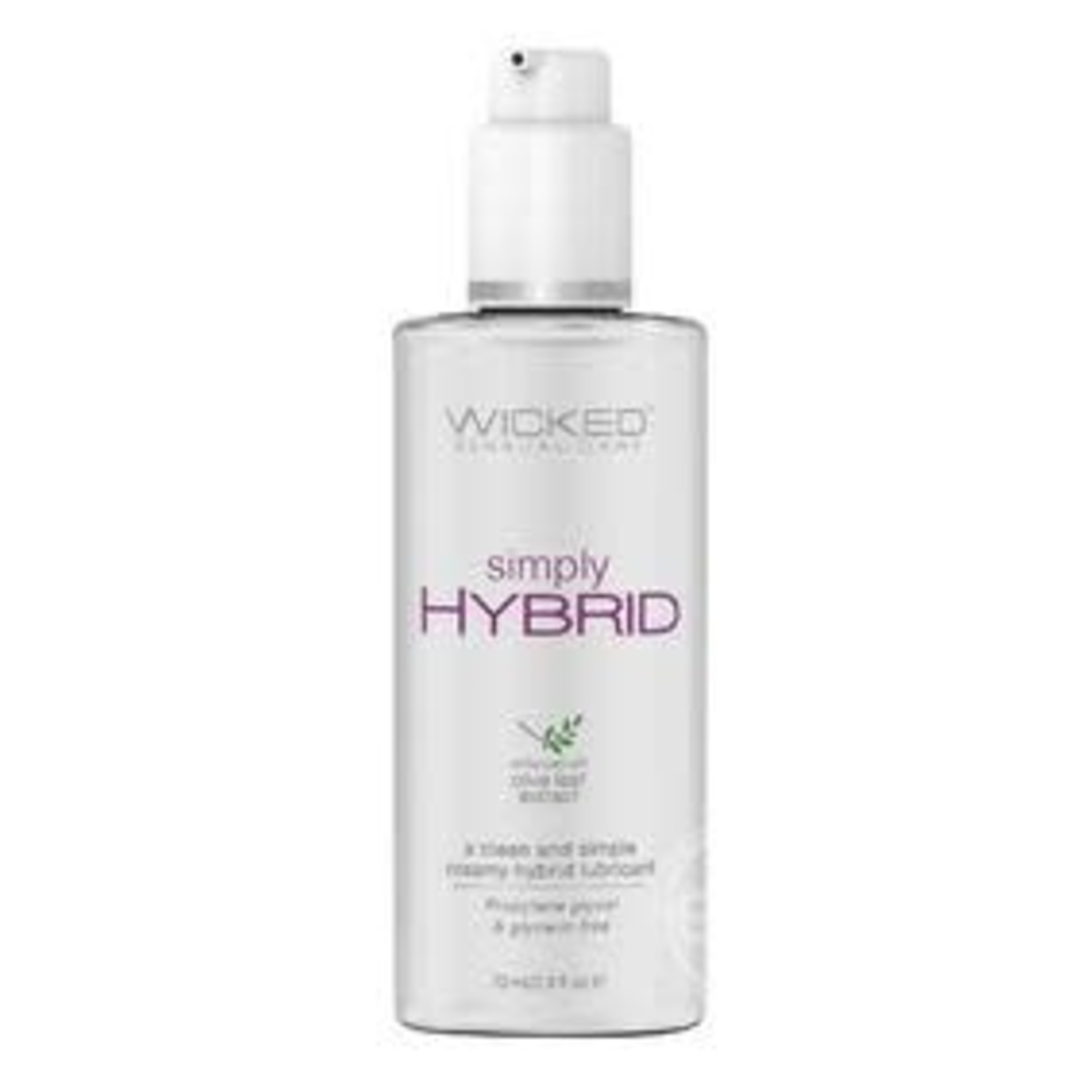 Wicked Simply Hybrid Lubricant With Olive Leaf Extract 2.3oz