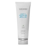 Wicked Simply Aqua Jelle Water Based Lubricant With Olive Leaf Extract 4oz Tube