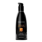 Wicked Aqua Water Based Flavored Lubricant Salted Caramel 2oz