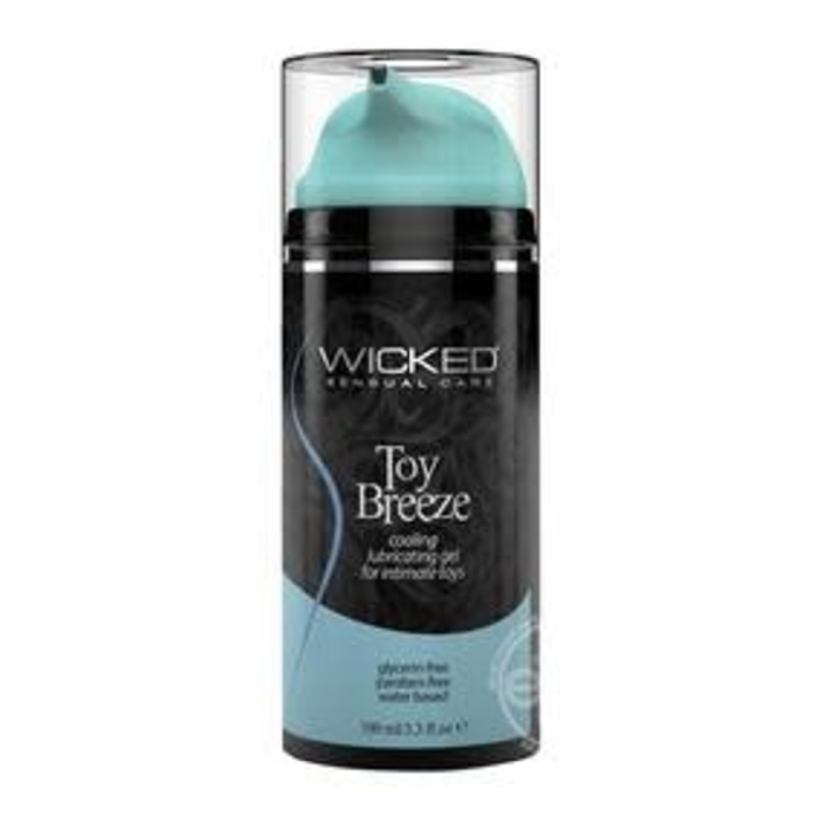 Wicked Toy Breeze Cooling Water Based Gel Lubricant 3.3oz