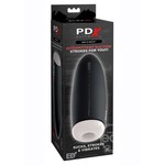 PDX Elite Fap-O-Matic Stroker Rechargeable Masturbator - Black/Vanilla