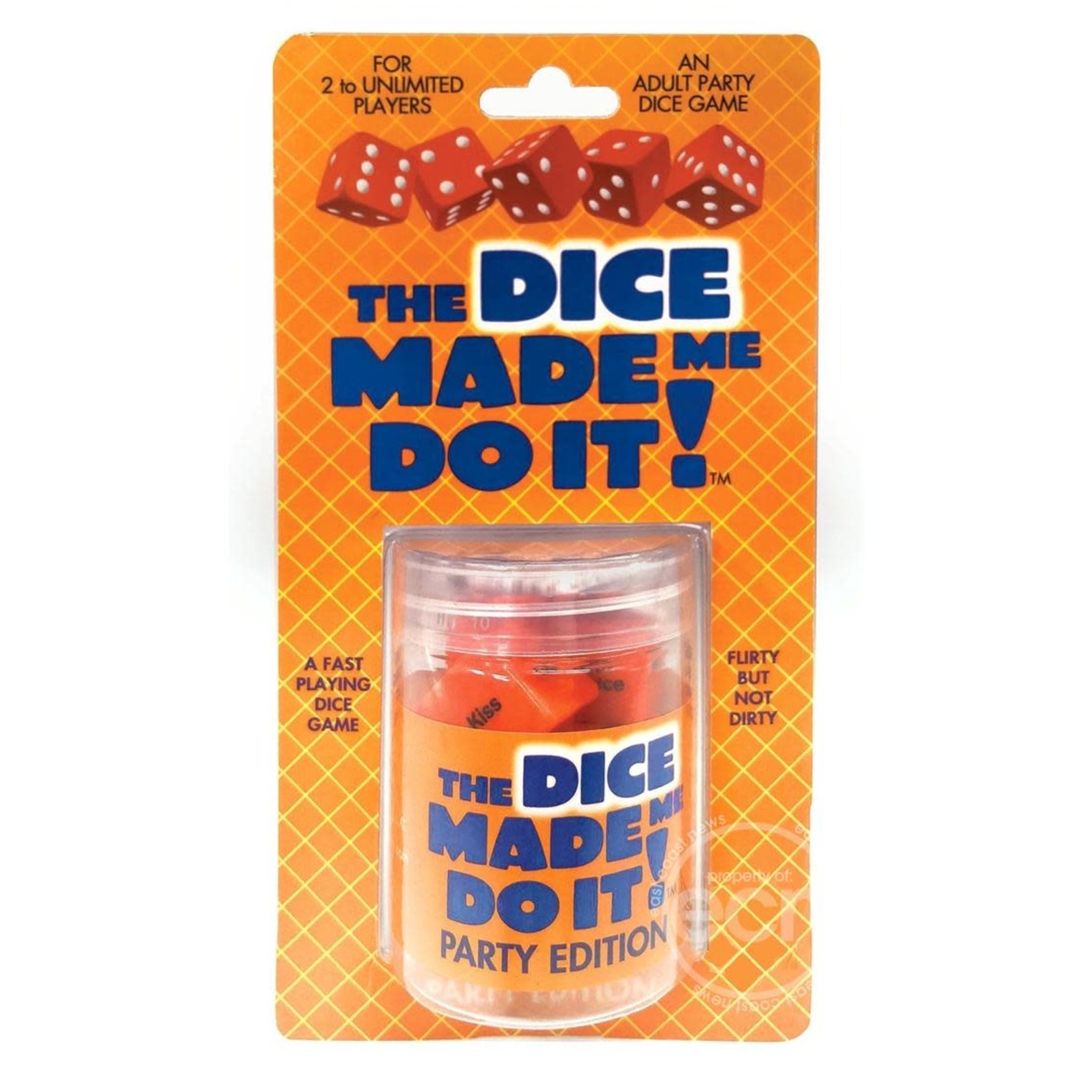 The Dice Made Me Do It Party Edition