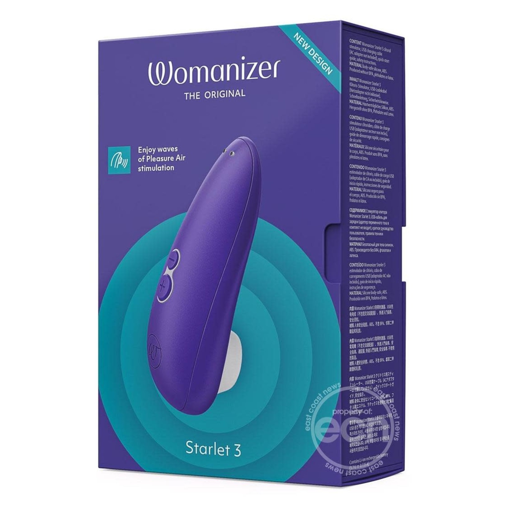 Womanizer Starlet 3 Rechargeable Silicone Clitoral Stimulator - Indigo