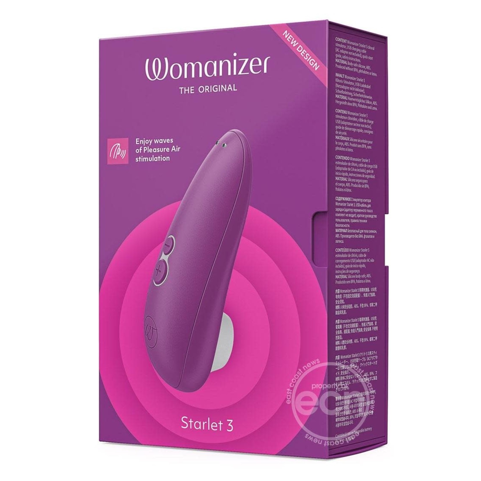 Womanizer Starlet 3 Rechargeable Silicone Clitoral Stimulator - Violet