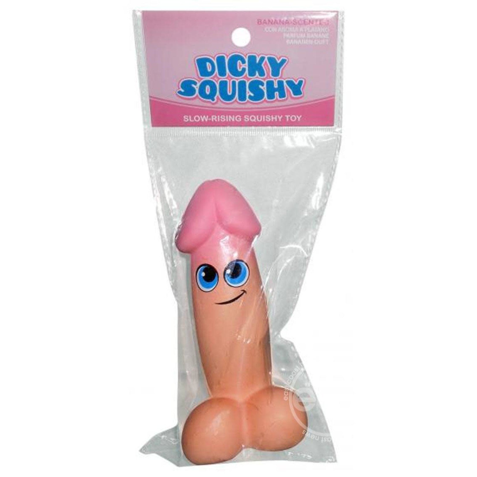 Dicky Squishy Slow Rising Squishy Toy Banana Scent
