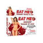 Eat Me Gummy Thong And Bra Strawberry Red One Size Fits All