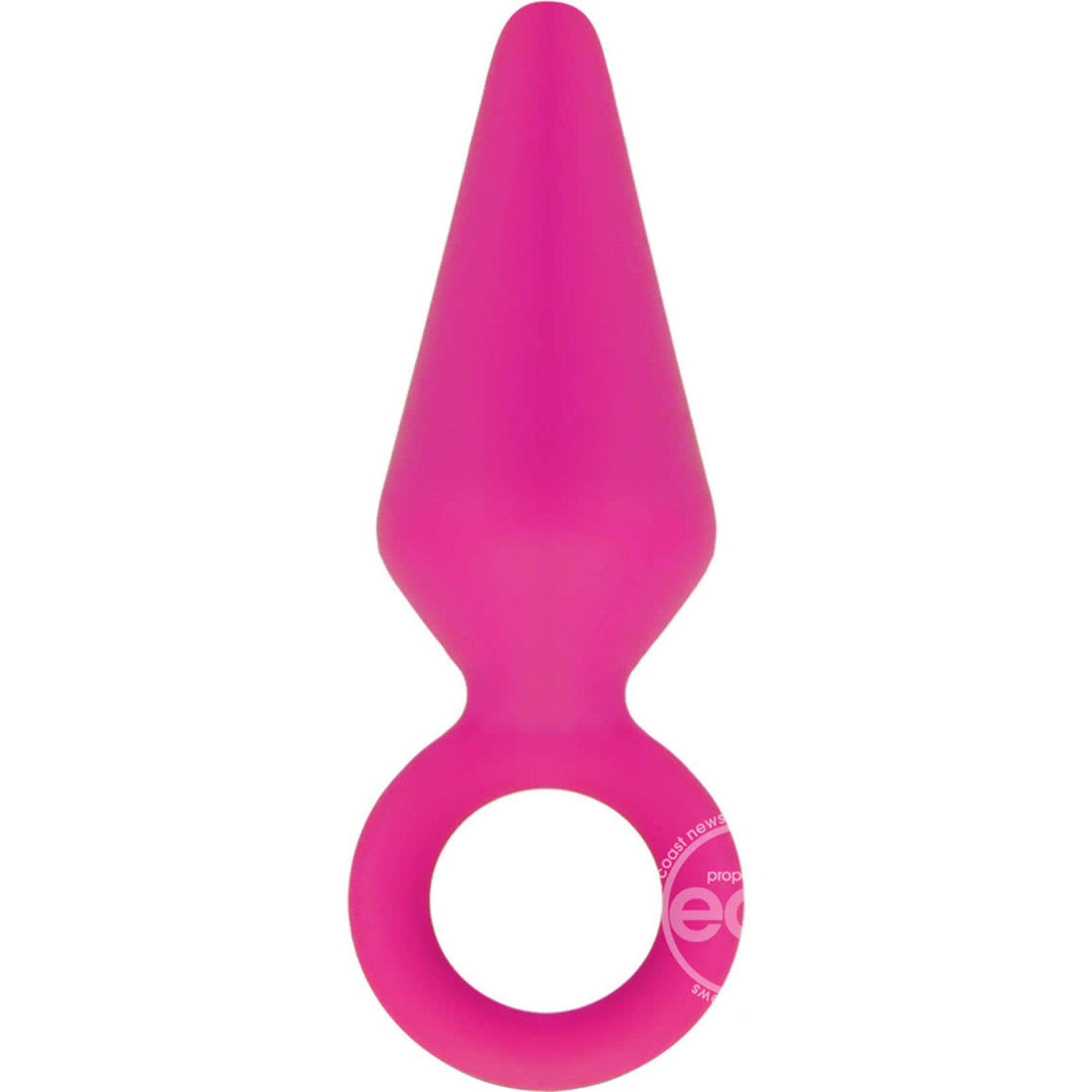 Luxe Candy Rimmer Silicone Butt Plug - Medium - Pink