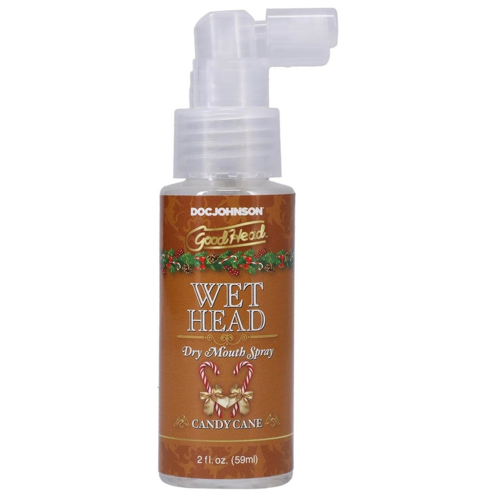 GoodHead Holiday Wet Head Dry Mouth Spray 2oz - Candy Cane
