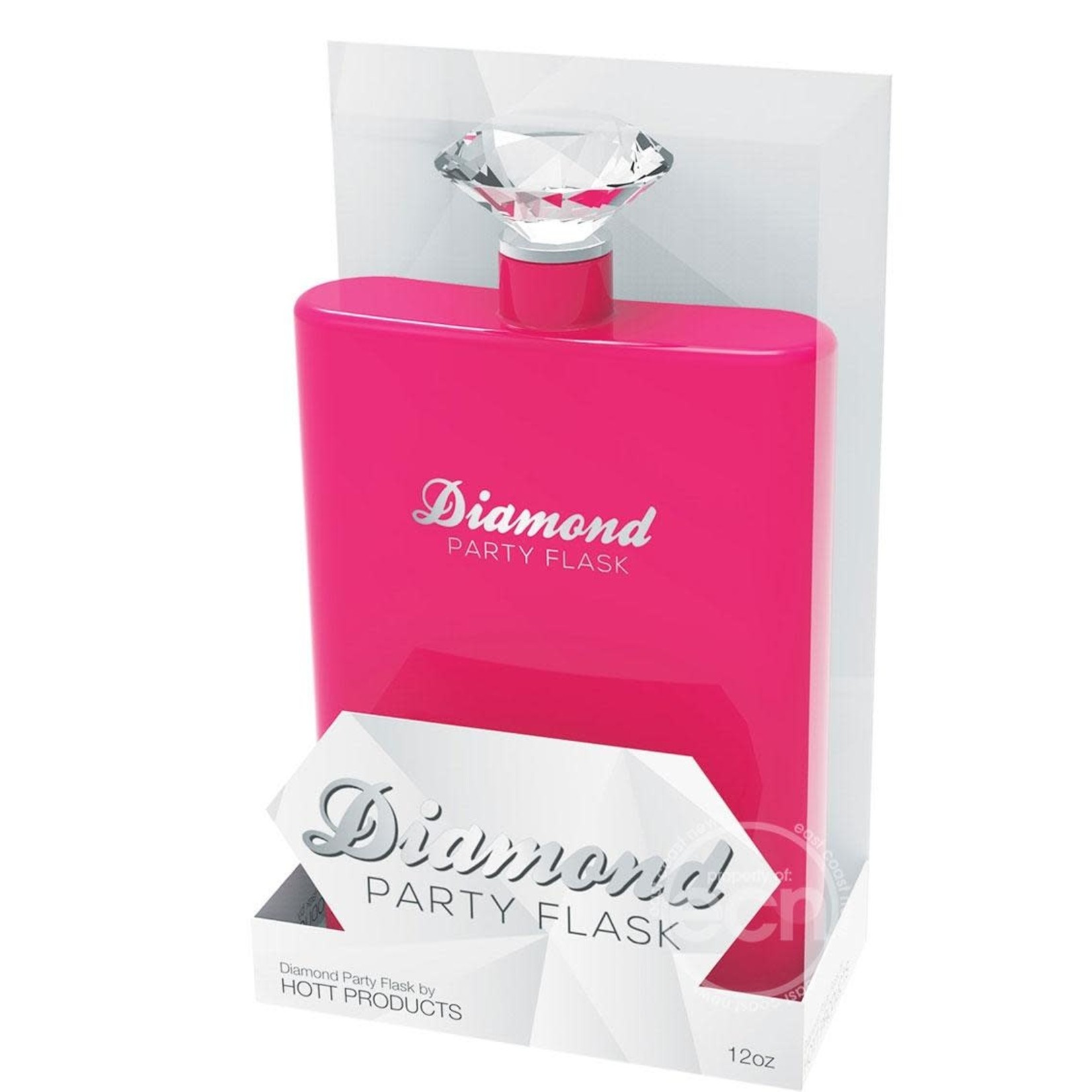 Diamond Party Flask - Pink