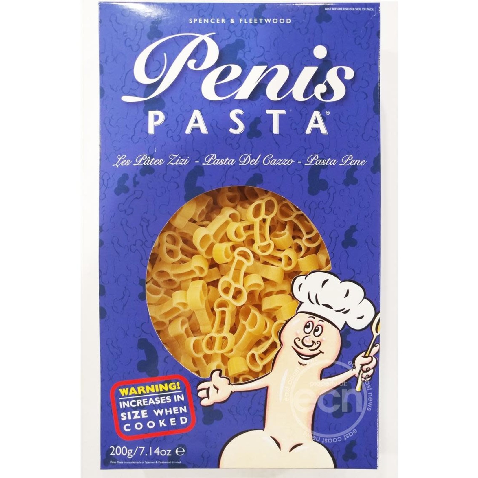 Penis Pasta 7.14 Ounce Box