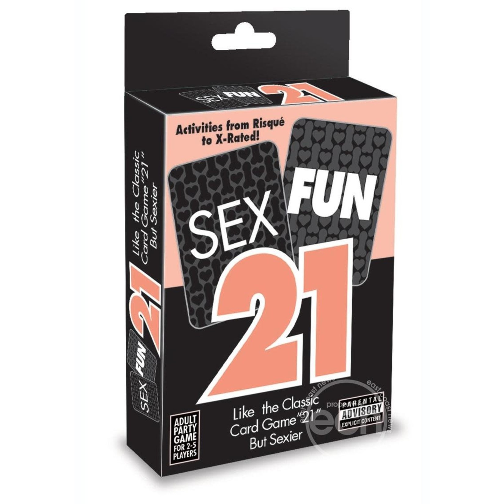 Sex Fun 21 Card Game