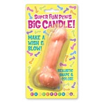 Candy Prints Super Fun Penis Big Candle - Pink