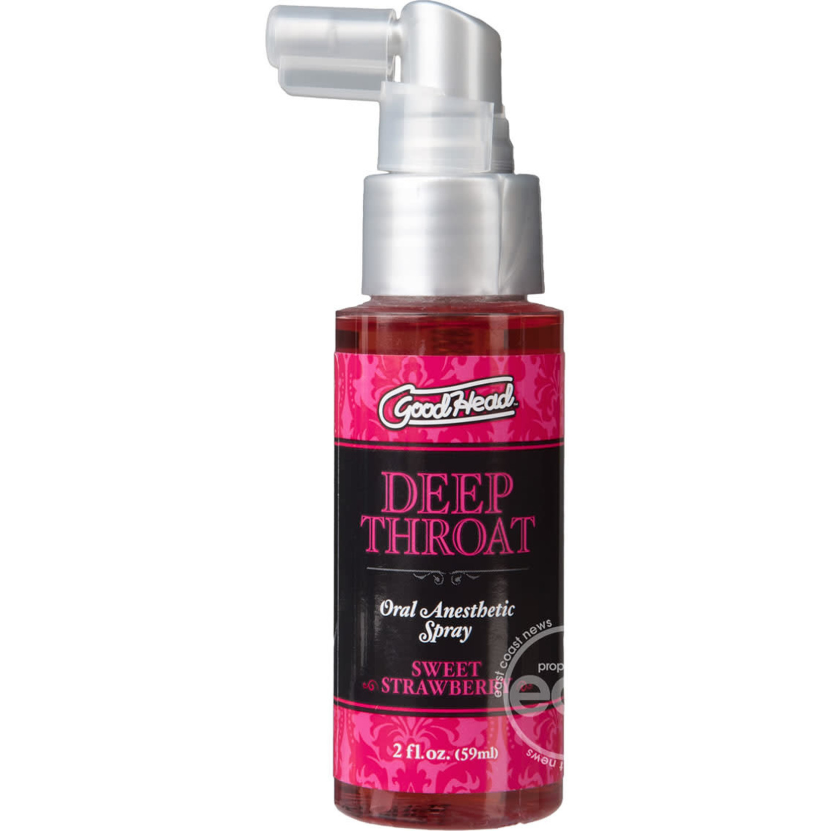 GoodHead Deep Throat Spray-Sweet Strawberry 2oz