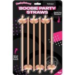 Boobie Straws-Vanilla Color Pack of 6