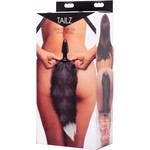 Tailz Fox Tail Anal Plug - Gray