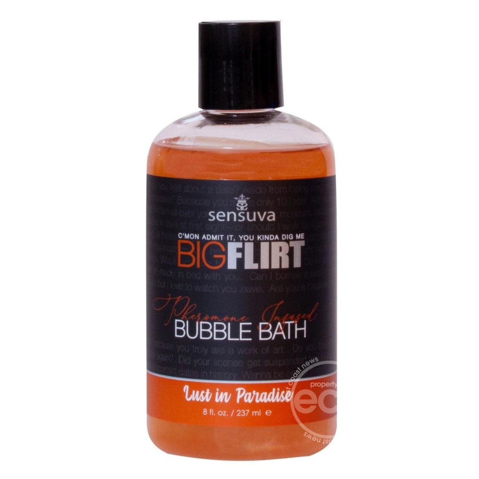 Big Flirt Pheromone Bubble Bath 8oz - Lust in Paradise