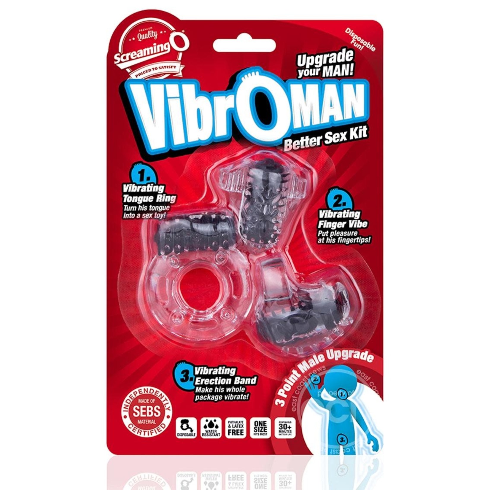 Screaming O VibrOMan-Black