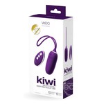 VeDO Kiwi Rechargeable Silicone Insertable Bullet Vibrator - Deep Purple