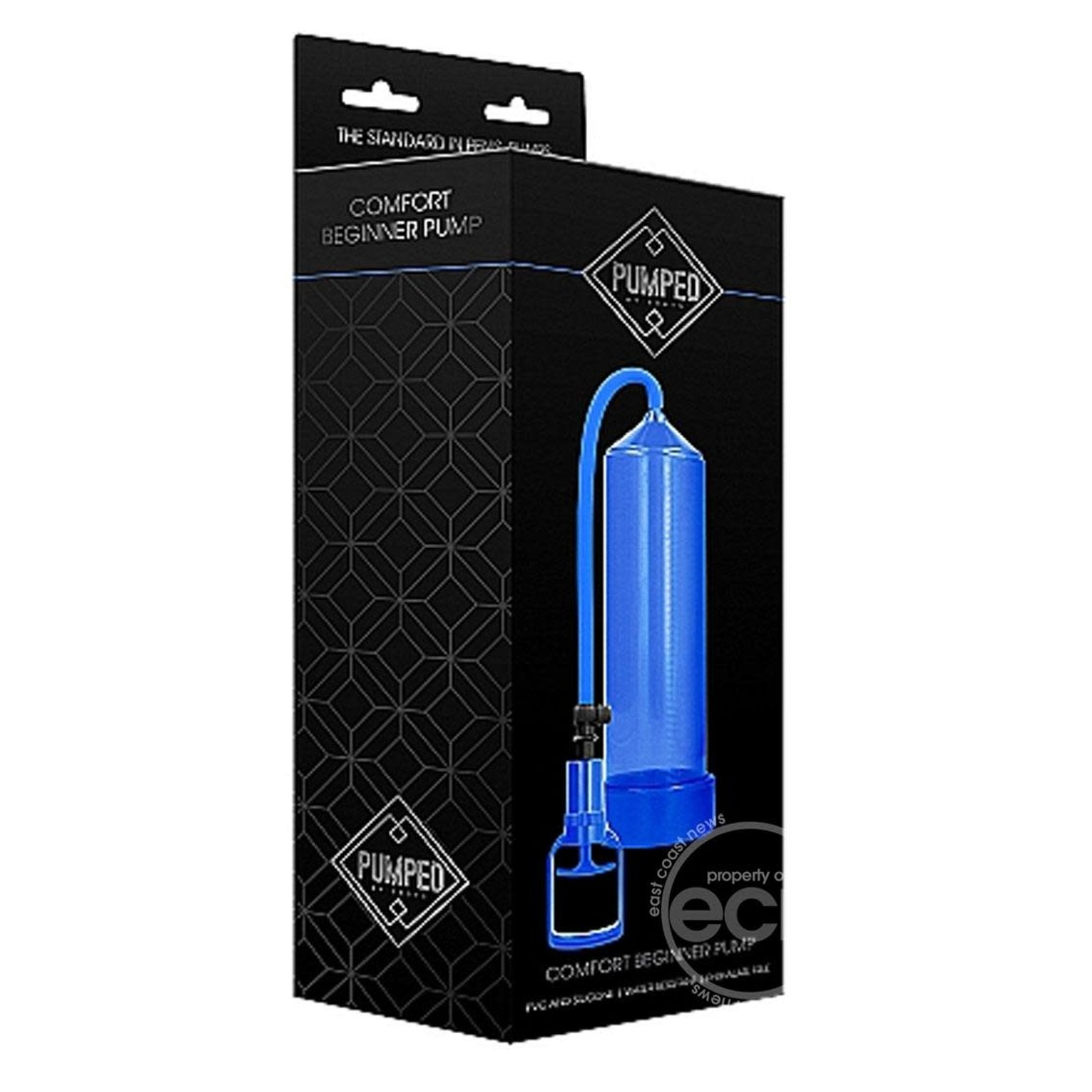 Pumped By Shots Comfort Beginner Penis Pump - Blue