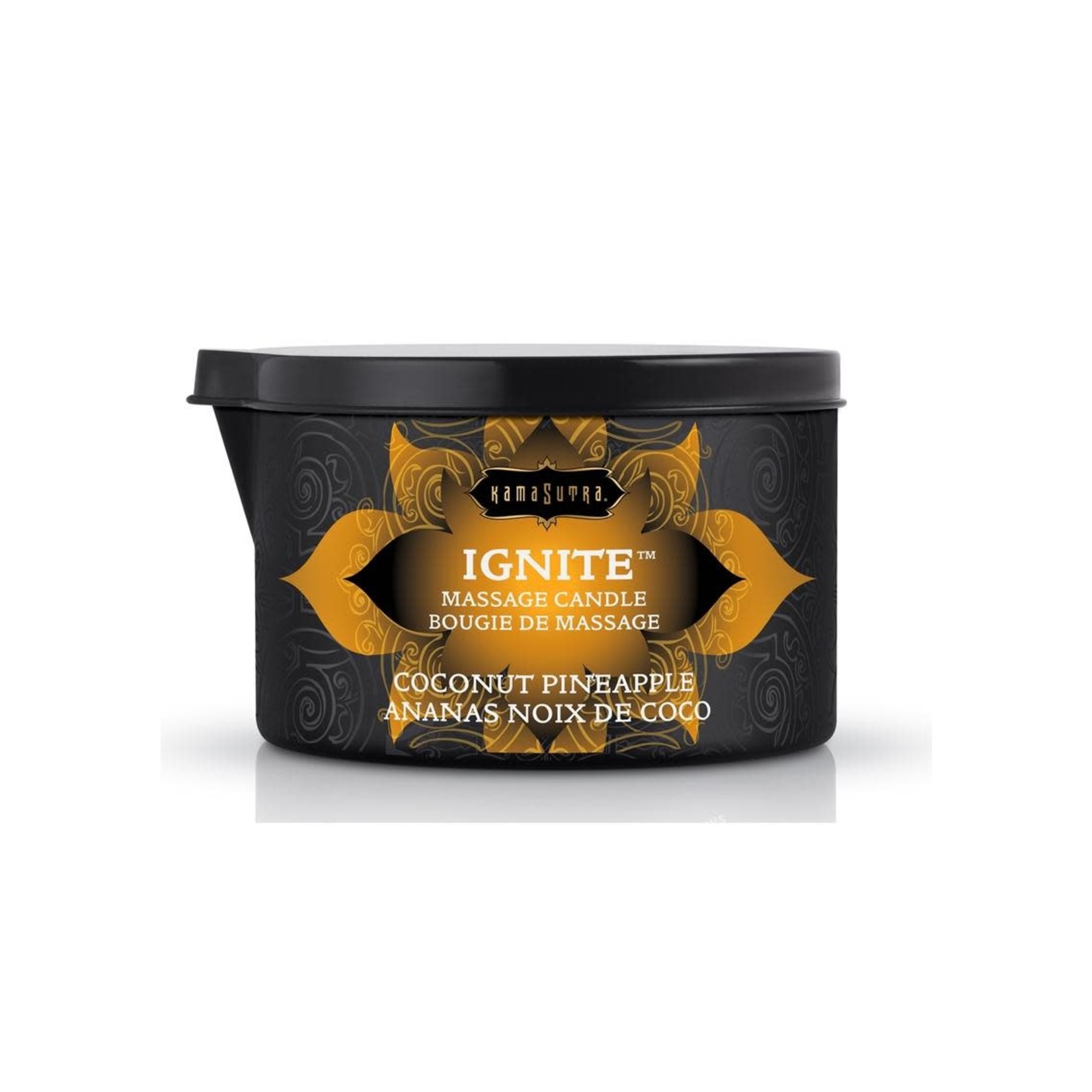 Kama Sutra Ignite Massage Candle Coconut Pineapple 6oz