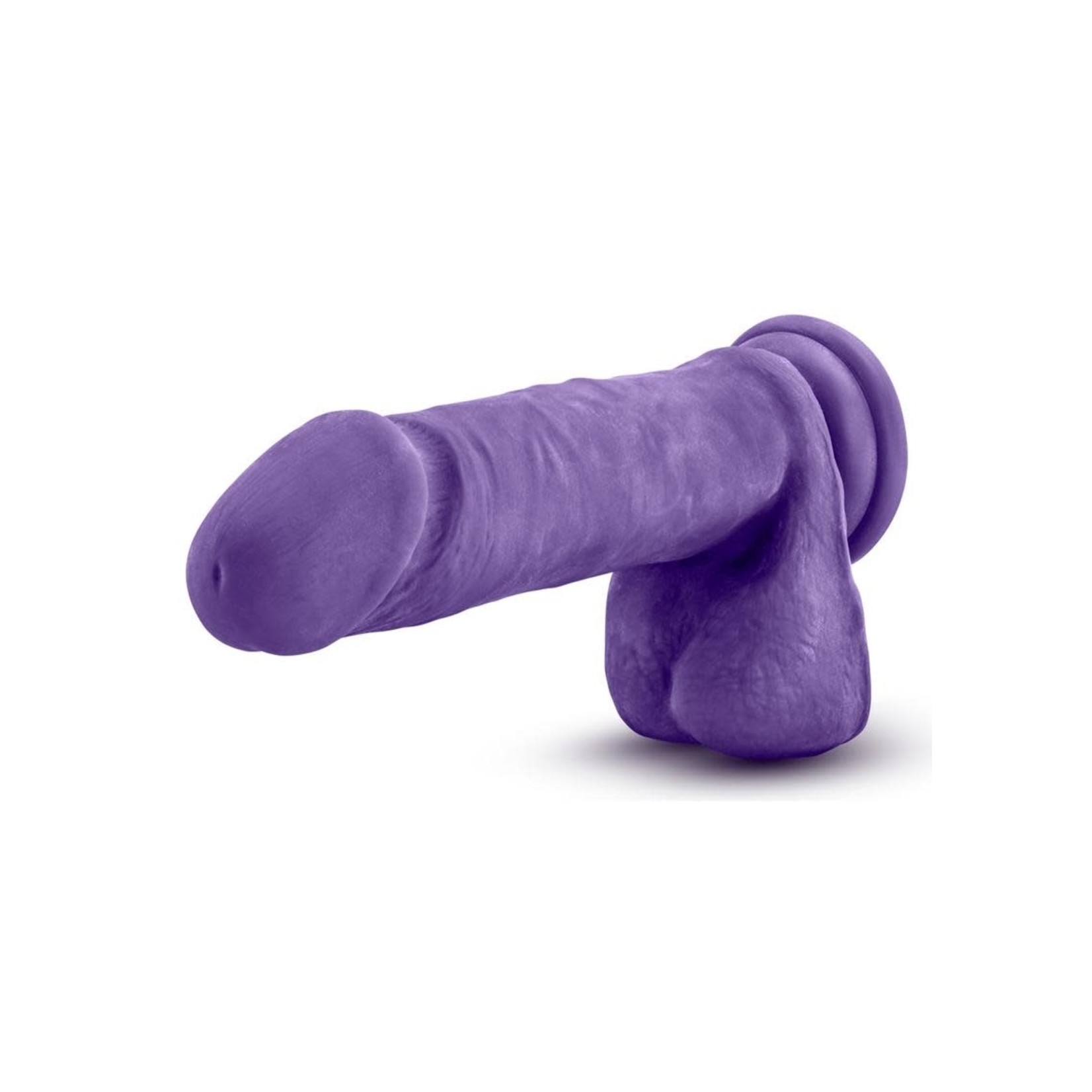 Au Naturel Bold Hero Dildo With Suction Cup 8in - Purple