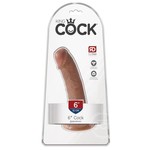 King Cock Dildo 6in - Caramel