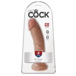 King Cock Dildo 8in - Caramel