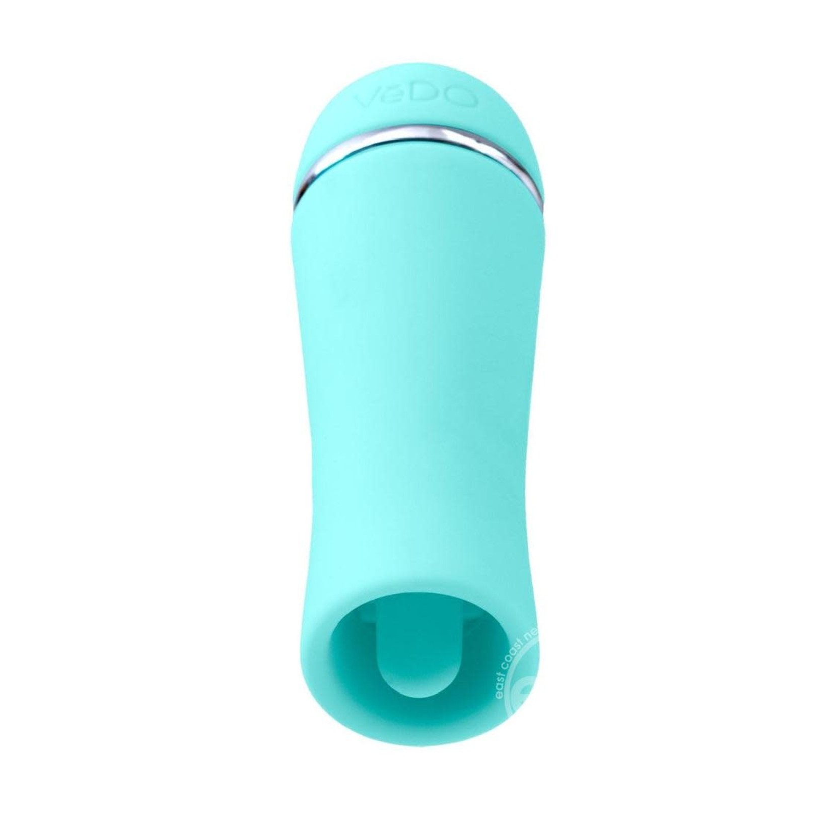 VeDO Liki Rechargeable Silicone Flicker Vibrator - Tease Me Turquoise