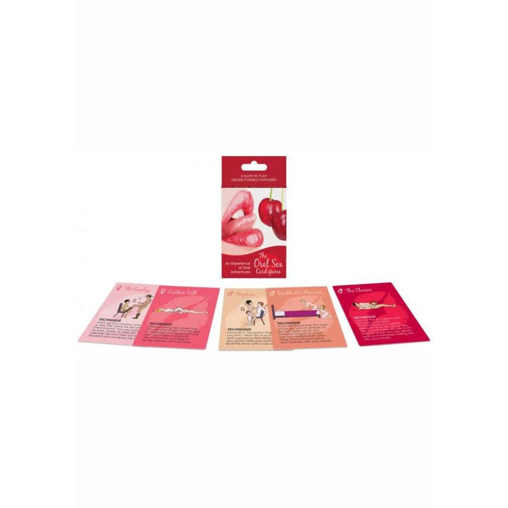 The Oral Sex Card Game - 54 Oral Sex Playing Cards